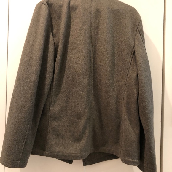 Michael Kors Gray Peacoat - Picture 2 of 9